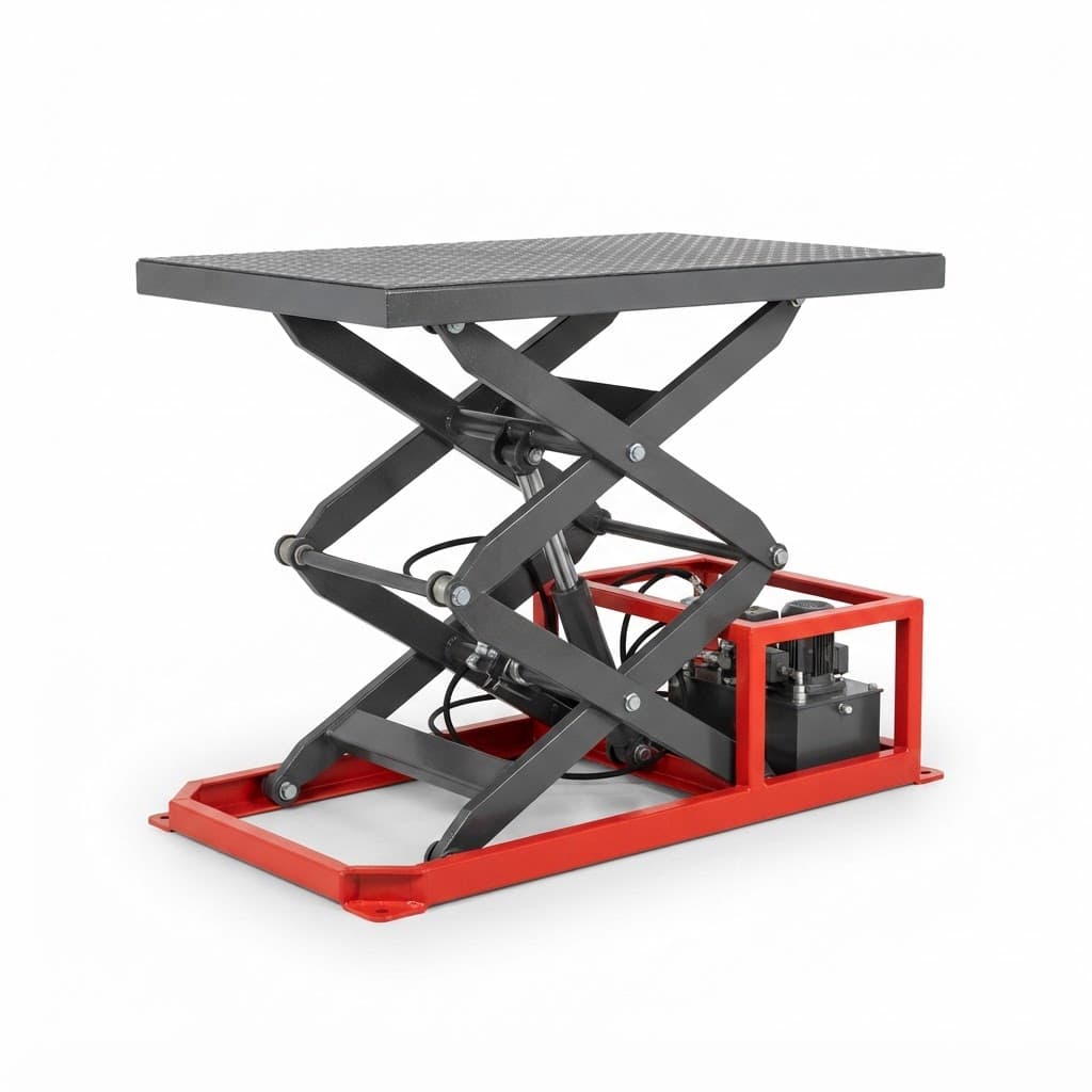 Electric High Lift Pallet Truck product photograph